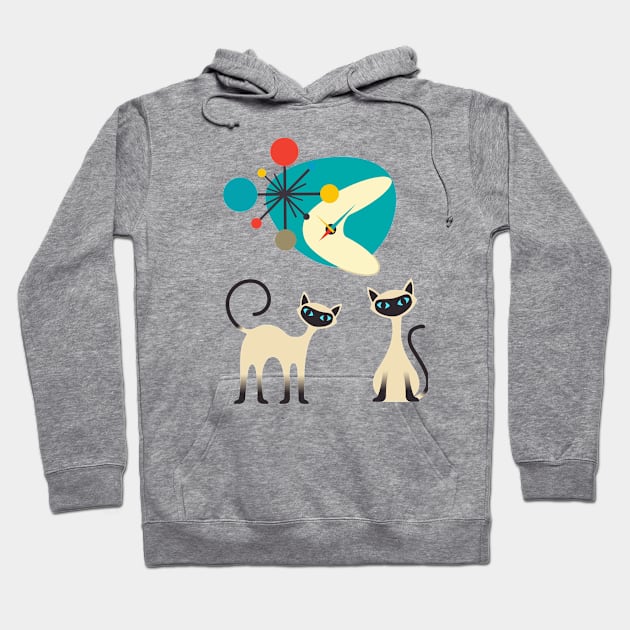 Siamese twins Hoodie by Maggie Cat Lady Jacques